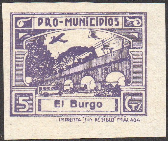Ferrocarril Tren El Burgo Guerra Civil